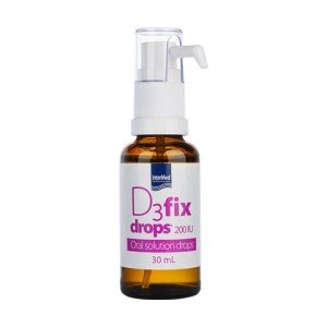  Intermed D3 Fix Drops 200IU Πόσιμο Διάλυμα D3 σε Σταγόνες 30ml