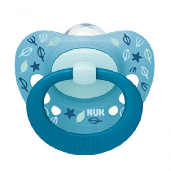 NUK Signature Silicon Pacifier Πιπίλα Σιλικόνης 6-18, 1τεμ