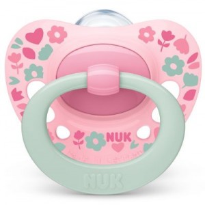 NUK Signature Silicon Pacifier Πιπίλα Σιλικόνης 6-18, 1τεμ