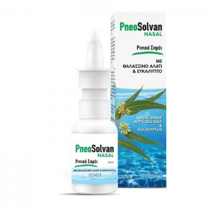 Pneosolvan Nasal Spray με Ευκάλυπτο Ρινικό Σπρέι με Θαλασσινό Αλάτι & Ευκάλυπτο 20ml