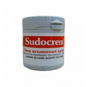 Sudocrem Καταπραϋντική Κρέμα για την Αλλαγής της Πάνας με Αντιερεθιστικούς Παράγοντες, 250 gr