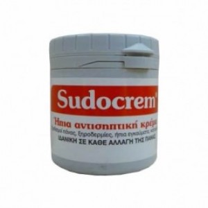 Sudocrem Καταπραϋντική Κρέμα για την Αλλαγής της Πάνας με Αντιερεθιστικούς Παράγοντες, 125 gr