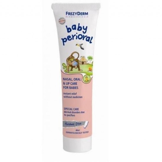 Frezyderm Baby Perioral Cream Μαλακτική Κρέμα για την Περιποίηση της Ρινοστοματικής Περιοχής των Βρεφών,40 ml