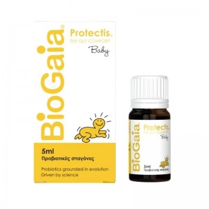 BioGaia ProTectis Baby Drops Προβιοτικό σε σταγόνες για την Αντιμετώπιση των Κολικών του 1ου τριμήνου στα Βρέφη, 5ml