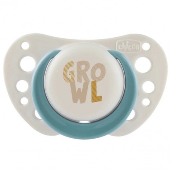 Chicco PhysioForma Air Soother 0-6m Μπεζ / Σιελ, 2 Τμχ 