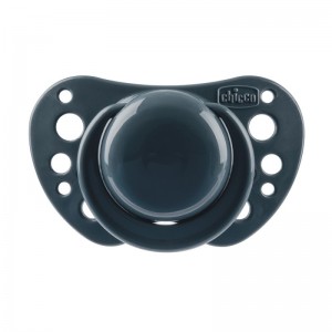 Chicco Physio Air Πιπίλες Σιλικόνης Μπεζ - Γκρι για 6-16m με θήκη , 2τμχ 