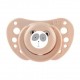 Chicco Physio Forma Air Σετ Πιπίλες Σιλικόνης 0-6 μηνών Μπεζ-Ροζ, 2τμχ