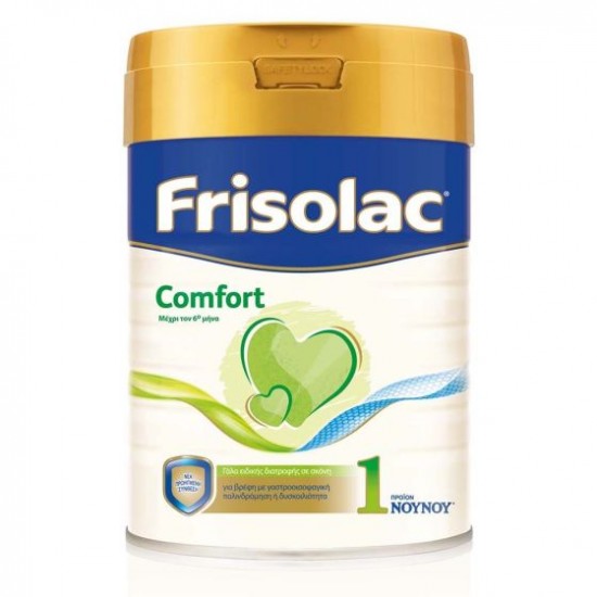 Frisomel Comfort 2 Γάλα για Δυσκοιλιότητα ή Γαστροοισοφαγική Παλινδρόμηση από 6 έως 12 Μηνών με Νέα Σύνθεση, 400gr