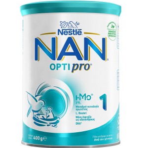 Nestle Nan Optipro 1 Γάλα Για Βρέφη Σε Σκόνη Από Τη Γεννηση, 400 gr