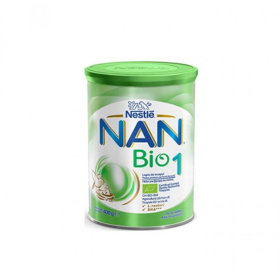 Nestle Nan Bio 1 Γάλα Πρώτης Βρεφικής Ηλικίας σε Σκόνη από τη Γέννηση, 400gr