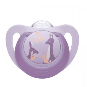Nuk First Choice Ορθοδοντική Πιπίλα Σιλικόνης με Θήκη 18-36m, 1τεμ