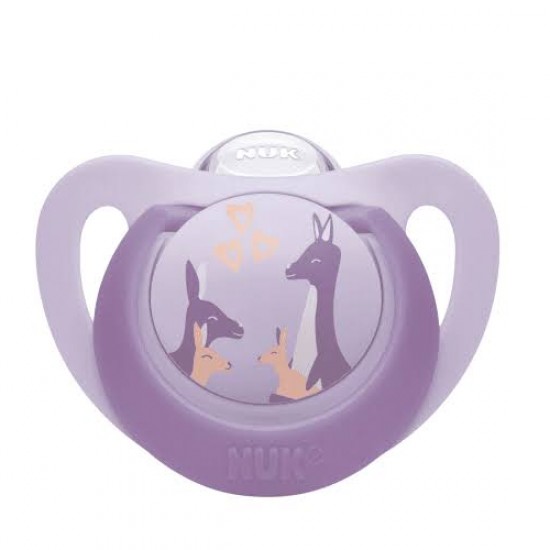 Nuk First Choice Ορθοδοντική Πιπίλα Σιλικόνης με Θήκη 6-18m, 1τεμ