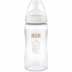 NUK First Choice Γυάλινο Μπιμπερό με Δείκτη Ελέγχου Θερμοκρασίας για 3m+, 240ml 