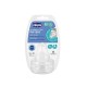 Chicco Physio Teat Anti-Colic Θηλή Σιλικόνης 6m+ Κανονικής Ροή Φαγητού 2 Τμχ