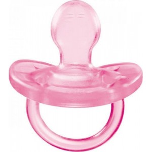 Chicco Physio Forma Soft Πιπίλα Σιλικόνη για Ηλικίες 0-6m Ροζ, 1τεμ