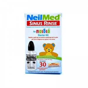 NeilMed Sinus Rinse Για Παιδιά Starter Kit, 1 συσκευασία + 30 φακελάκια 